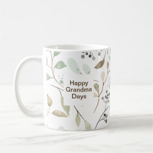 Mug Joyeux Jour de grand-mère pour un Motif simple et