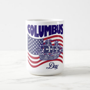 Mug Joyeux Jour de la Colomb en Amérique