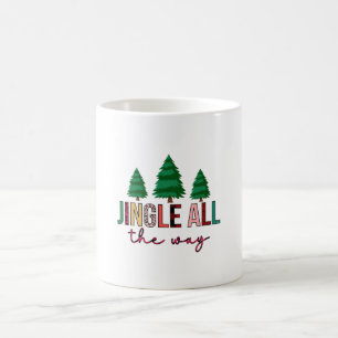 Mug Joyeux Joyeux Noël Jingle Tout Au Long Du Chemin
