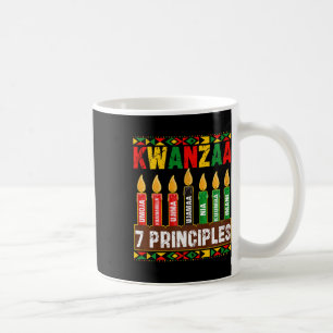 Mug Joyeux Kwanzaa Kinara Sept Principes Bougies Pan