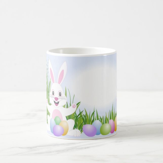 Mug Joyeux lapin blanc (Centre)