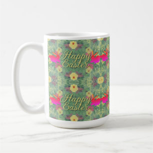 Mug Joyeux lapins roses de Pâques