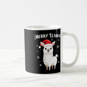 Mug Joyeux Llamas Drôle Noël Llama Vacances Animales
