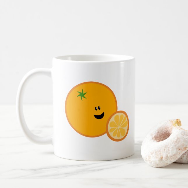Mug Joyeux Matin d'Orange (Avec donut)