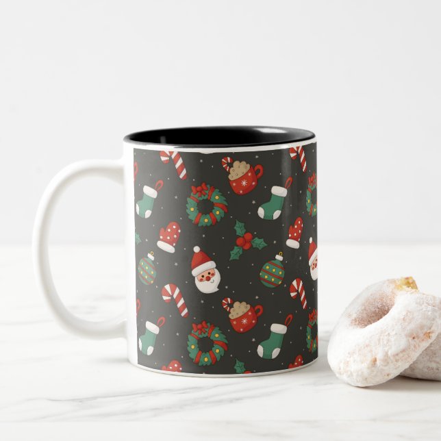 Mug Joyeux Noël (Avec donut)