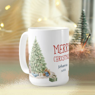 Mug Joyeux Noël Animaux Mignons Nostalgiques Mémoire