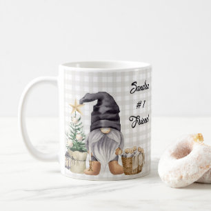Mug Joyeux Noël Aquarelle Ferme Gnome