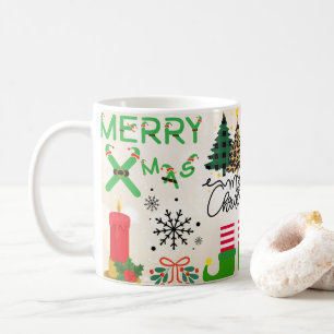 Mug Joyeux Noël avec Canne à Sucre Cadeaux