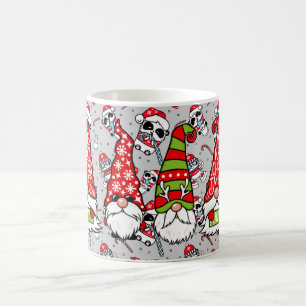 Mug Joyeux Noël avec des cadeaux de cannes à sucre