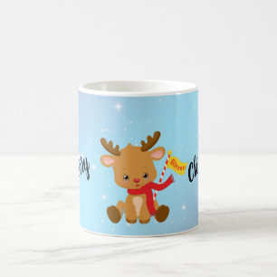 Mug Joyeux Noël Blitzen Reindeer