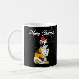 Mug Joyeux Noël Chat Doigt Moyen Rude Xmas Vilain C