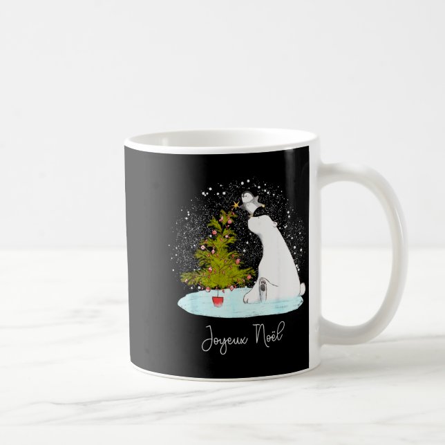 Mug Joyeux Noël - Cute Lar Bear Penguin Christmas  (Droite)