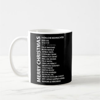 Mug Joyeux Noël Dans Différents Pays Langue