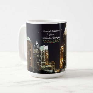 Mug Joyeux Noël d'Atlanta, Géorgie