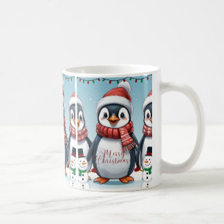 Mug Joyeux Noël de manchot