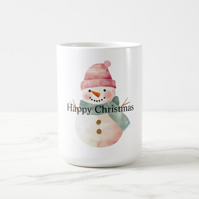 Mug Joyeux Noël de Snowman (Centre)