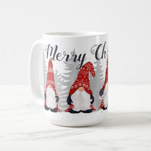 Mug Joyeux Noël des Casquettes rouges des mignons Gnom