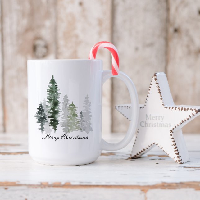 Mug Joyeux Noël d'hiver personnalisé (Créateur téléchargé)