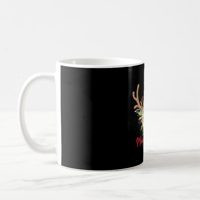 Mug Joyeux Noël et chat (Gauche)
