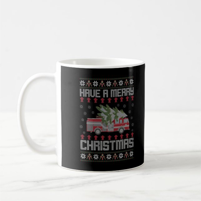 Mug Joyeux Noël Fausse Fantaisie Fantaisie de Noël Fan (Gauche)