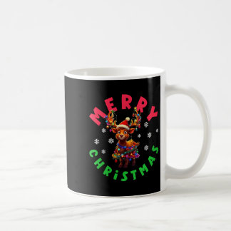Mug Joyeux Noël Femmes Renne de Noël Mignon