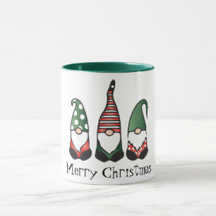 Mug Joyeux Noël Gnomes Rouge Vert