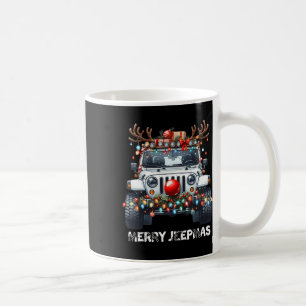 Mug Joyeux Noël Jeepmas Guirlande de Renne Noël