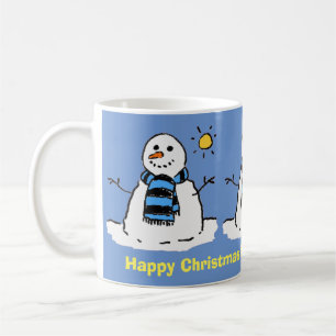 Mug Joyeux Noël Message Personnalisé.