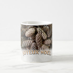 Mug Joyeux Noel Noël Pine Cône de Noël