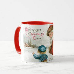 Mug Joyeux Noël par Ellen Clapsaddle