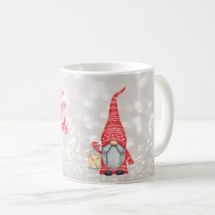 Mug Joyeux Noël, Parties scintillant Bokeh, Mignonne G