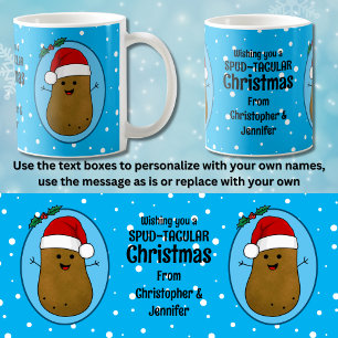 Mug Joyeux Noël Patate Personnalisé