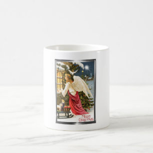 Mug Joyeux Noël Vintage Noël Angel Design