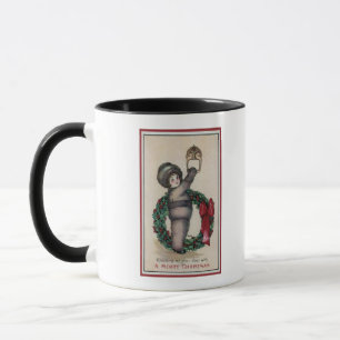 Mug Joyeux NoëlKid Knocke avec une couronne