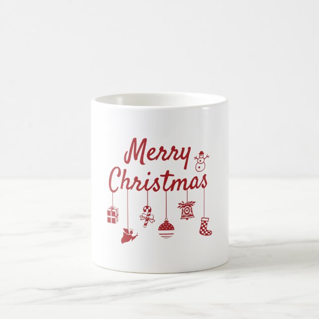 Mug Joyeux ornements de Noël (Centre)