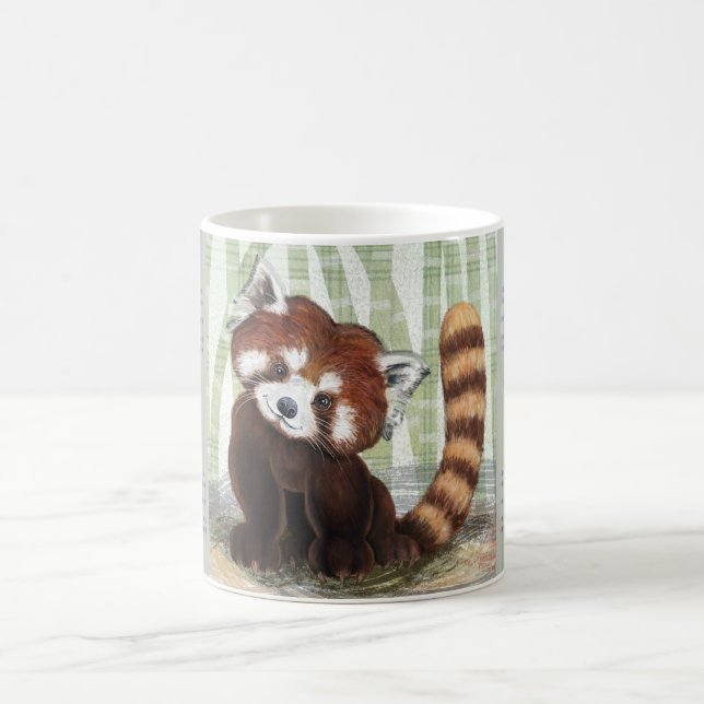 Mug Joyeux Panda rouge (Centre)