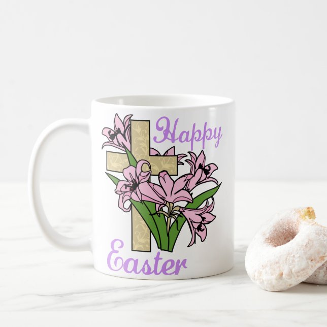Mug Joyeux Pâques (Avec donut)