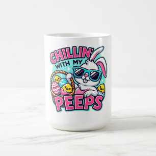 Mug Joyeux Pâques Chaleureux Avec Les Peeps