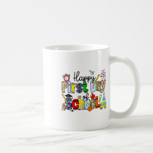 Mug Joyeux premier jour d'école aux enseignants et aux
