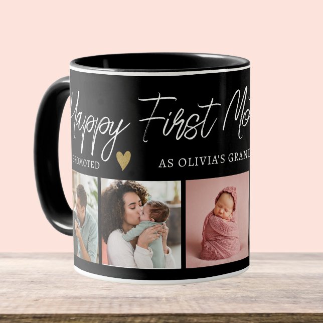 Mug Joyeux Premier jour des mères en tant que grand-mè (Créateur téléchargé)