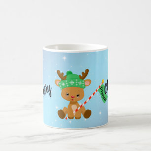 Mug Joyeux Reindeer Prancer Noël