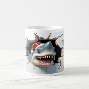 Mug Joyeux requins marrants noël