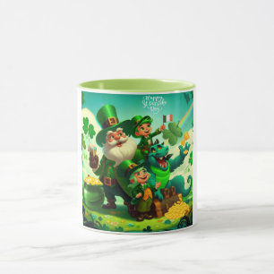 Mug Joyeux Saint Patrick's Day coloré