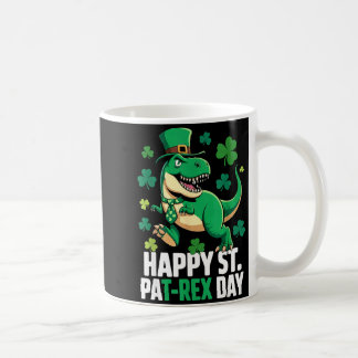 Mug Joyeux st pat-rex dinosaure saint patrick's day po