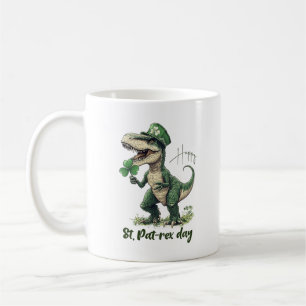 Mug Joyeux St. PatREX Day dinosaure st. Patrick