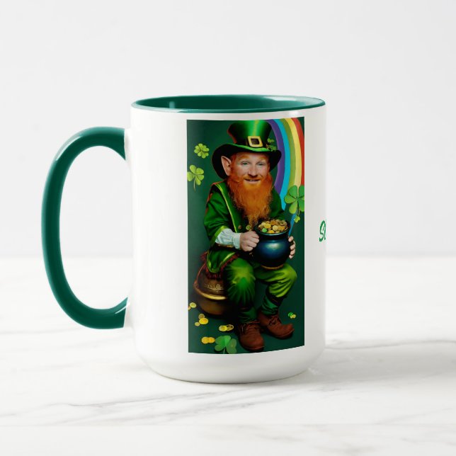 Mug Joyeux St. Patrick's Day Coffee Cups & Beer Steins (Gauche)