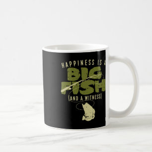 Mug Joyeux Témoin de poisson Gros Pêcheur pêcheur Angl