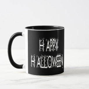 Mug Joyeux texte d'Halloween