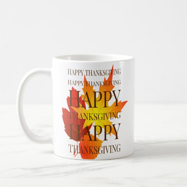 Mug Joyeux Thanksgiving (Gauche)
