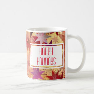 Mug JOYEUX VACANCES Abstraites Étoiles Personnalisées